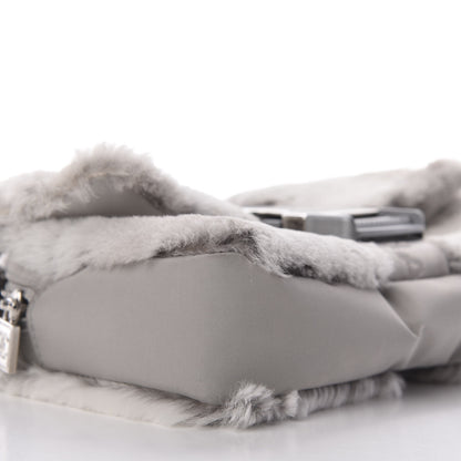 Chanel Rabbit Fur Sport Flap Grey 6 of 11