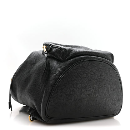 Prada Vitello Daino Backpack Black 4 of 11