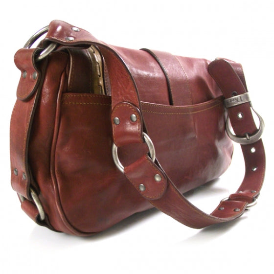 Christian Dior Leather Gaucho Red 3 of 11
