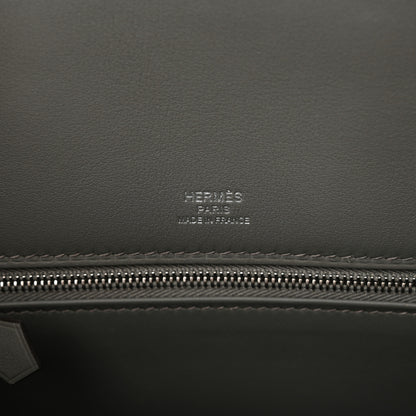 Hermes Swift Birkin Shadow 25 Gris Meyer 6 of 11