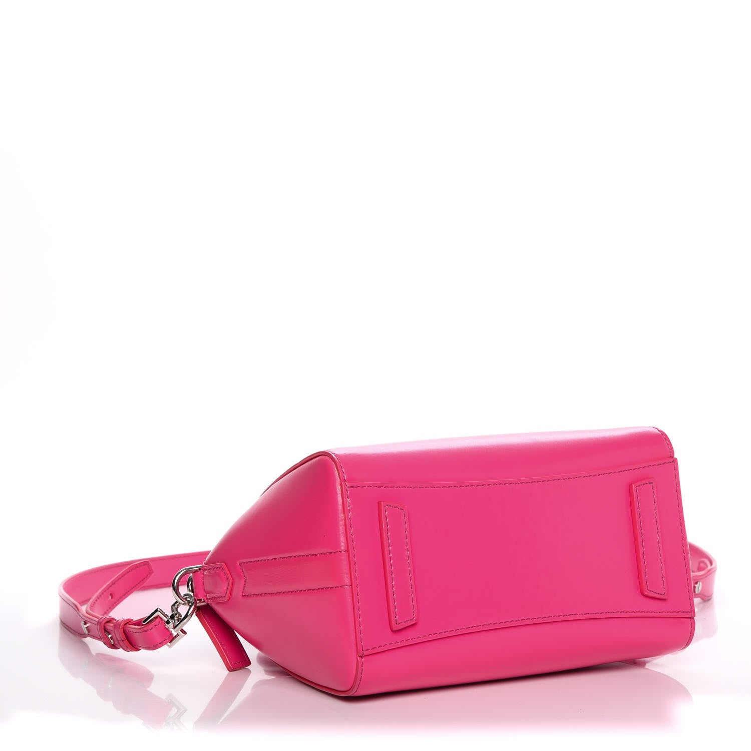 Givenchy Shiny Lord Calfskin Mini Antigona Shocking Pink 4 of 13