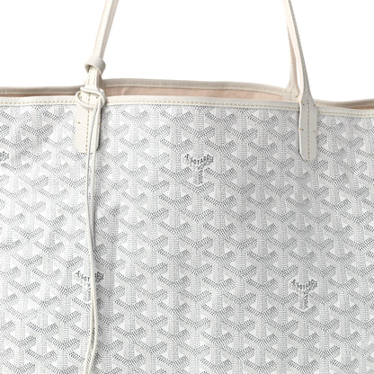 Goyard Goyardine Saint Louis GM White 9 of 11