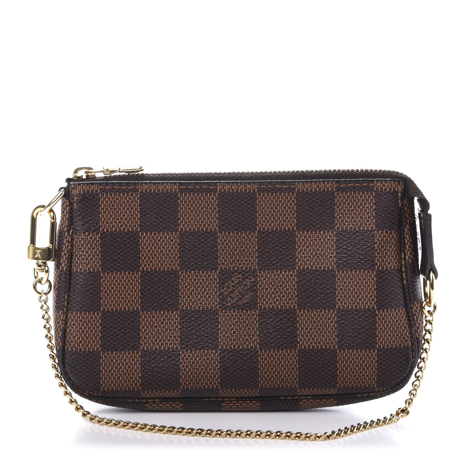 Louis Vuitton Damier Ebene Mini Pochette Accessories 1 of 9