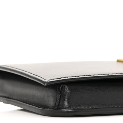 Saint Laurent Smooth Calfskin Monogram Phone Holder Crossbody Black 9 of 13