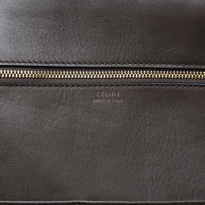 Celine Crocodile Embossed Nubuck Calfskin Small Tie Knot Tote Grey 6 of 13