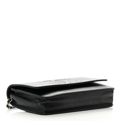Chanel Caviar Timeless CC Wallet on Chain WOC Black 4 of 13