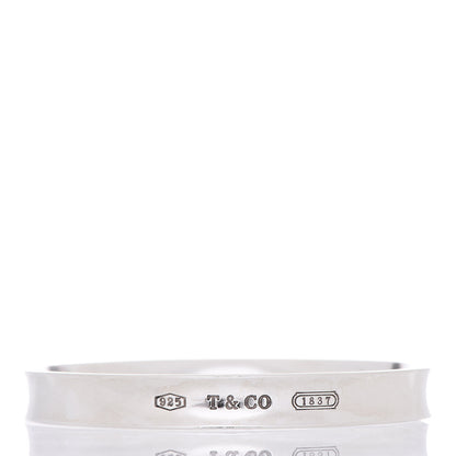 Tiffany Sterling Silver 1837 Bangle Bracelet 1 of 9