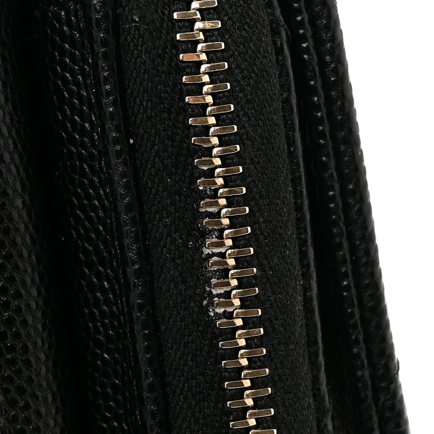 Caviar Quilted Phone Holder Wallet on Removable Chain Black