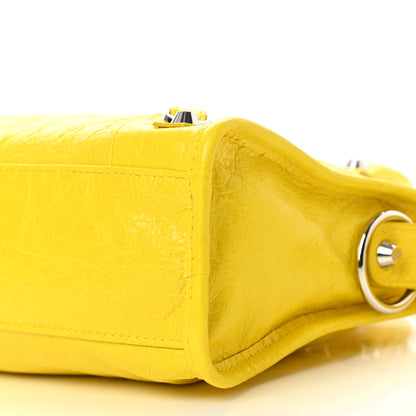 Balenciaga Agneau Classic Hardware Mini City Jaune Soleil 10 of 10