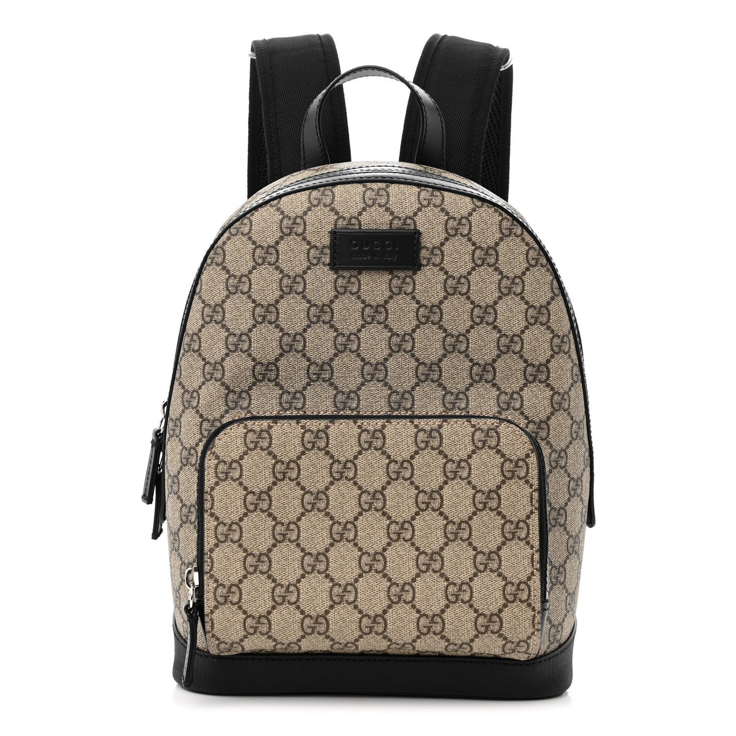 GG Supreme Monogram Small Eden Day Backpack Black