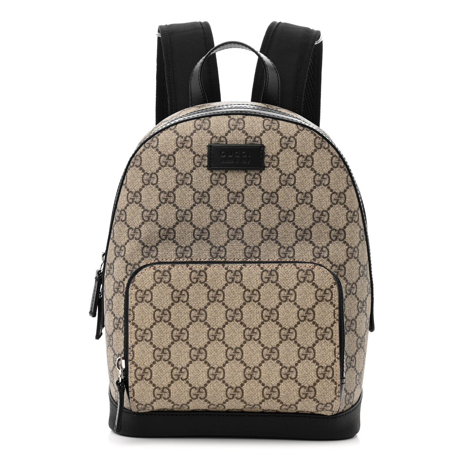 Gucci GG Supreme Monogram Small Eden Day Backpack Black 1 of 9