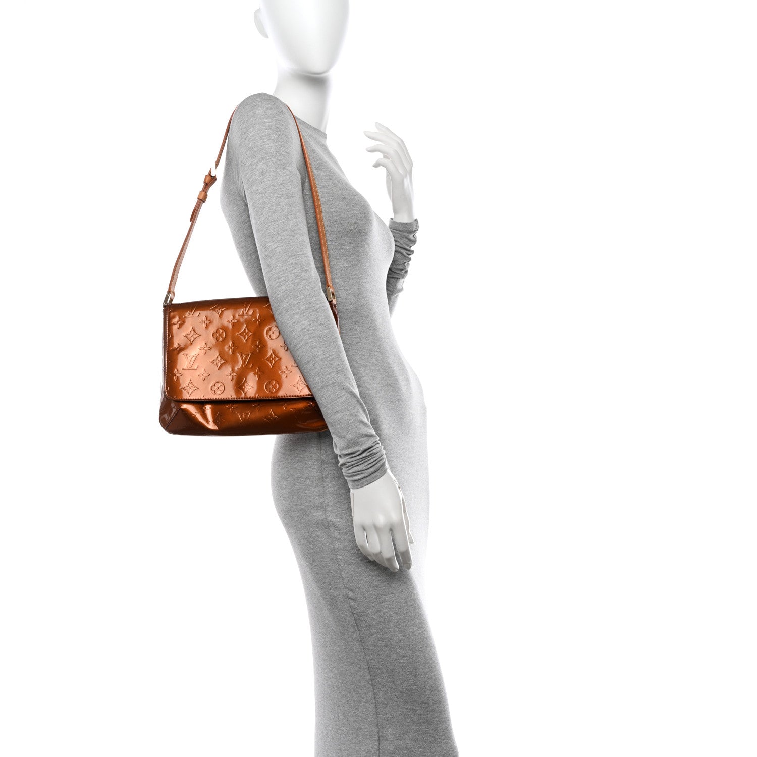 Louis Vuitton Vernis Thompson Street Bronze 2 of 14