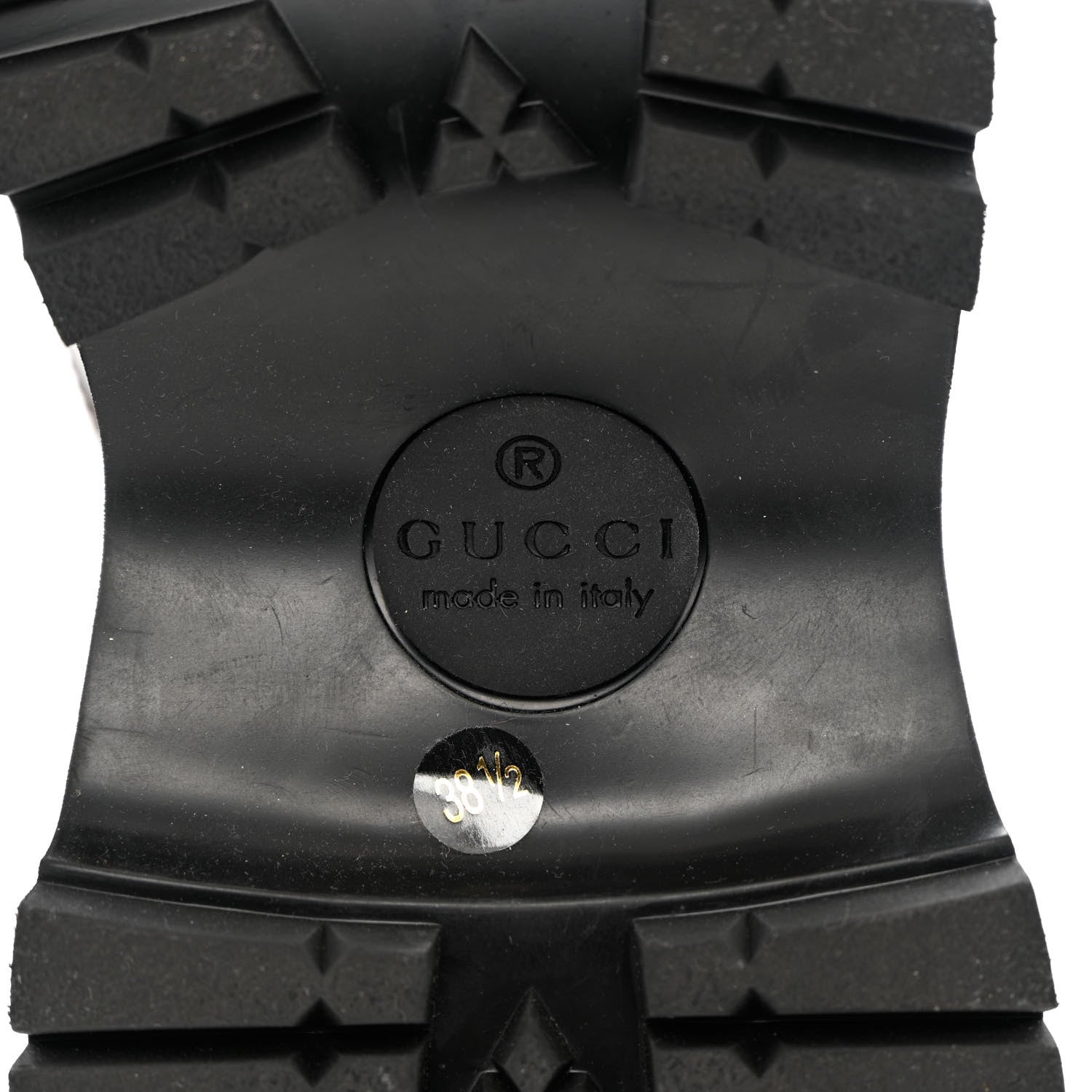 Gucci Cordovan Lux Womens Harald Horsebit Platform Slide Sandals 38.5 Black 8 of 14