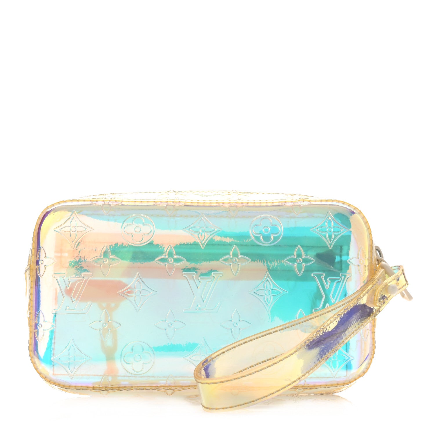Louis Vuitton PVC Monogram Pochette Volga Iridescent Prism 1 of 9