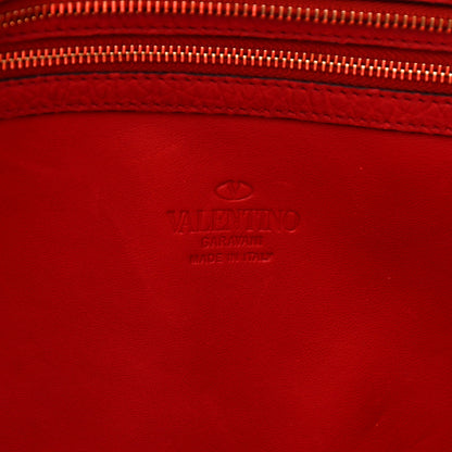 Valentino Garavani Grained Calfskin To Be Cool Tote Rosso Valentino 7 of 12