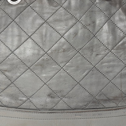 Chanel Iridescent Calfskin VIP Shopping Tote Grey 26 of 34