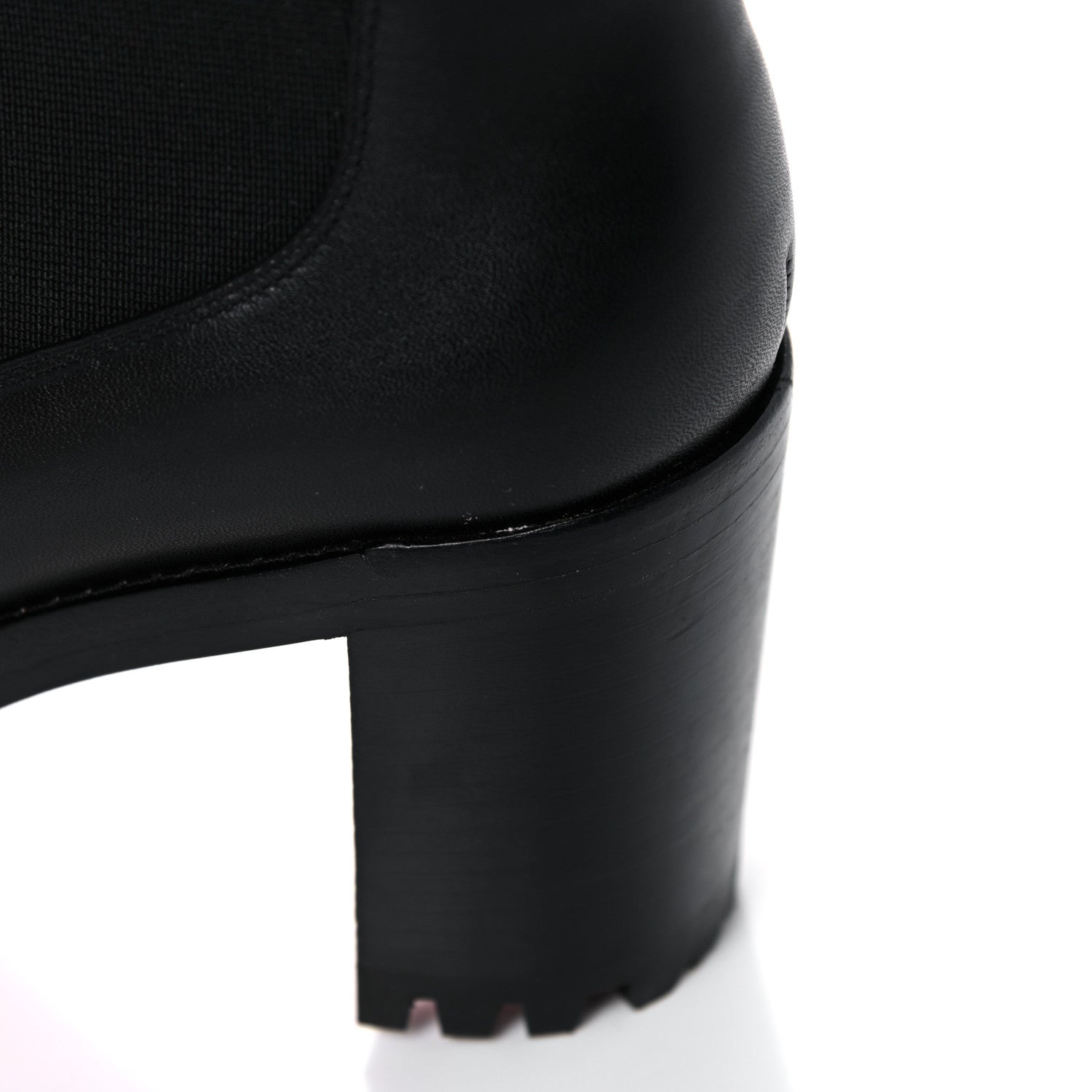 Christian Louboutin Calfskin Marchacroche 70 Chelsea Boots 37 Black 13 of 20
