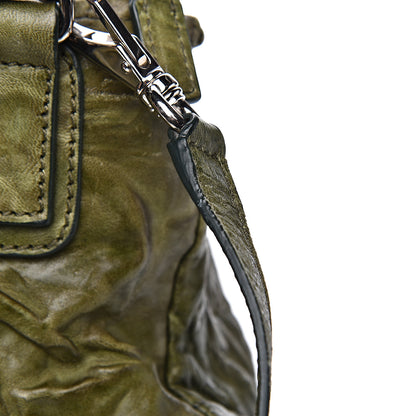 Givenchy Tumbled Sheepskin Small Pandora Khaki 16 of 17