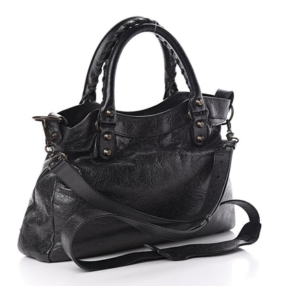 Balenciaga Agneau Classic Hardware Town Black 3 of 12