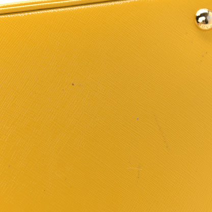 Prada Saffiano Lux Parabole Tote Mimosa 15 of 17