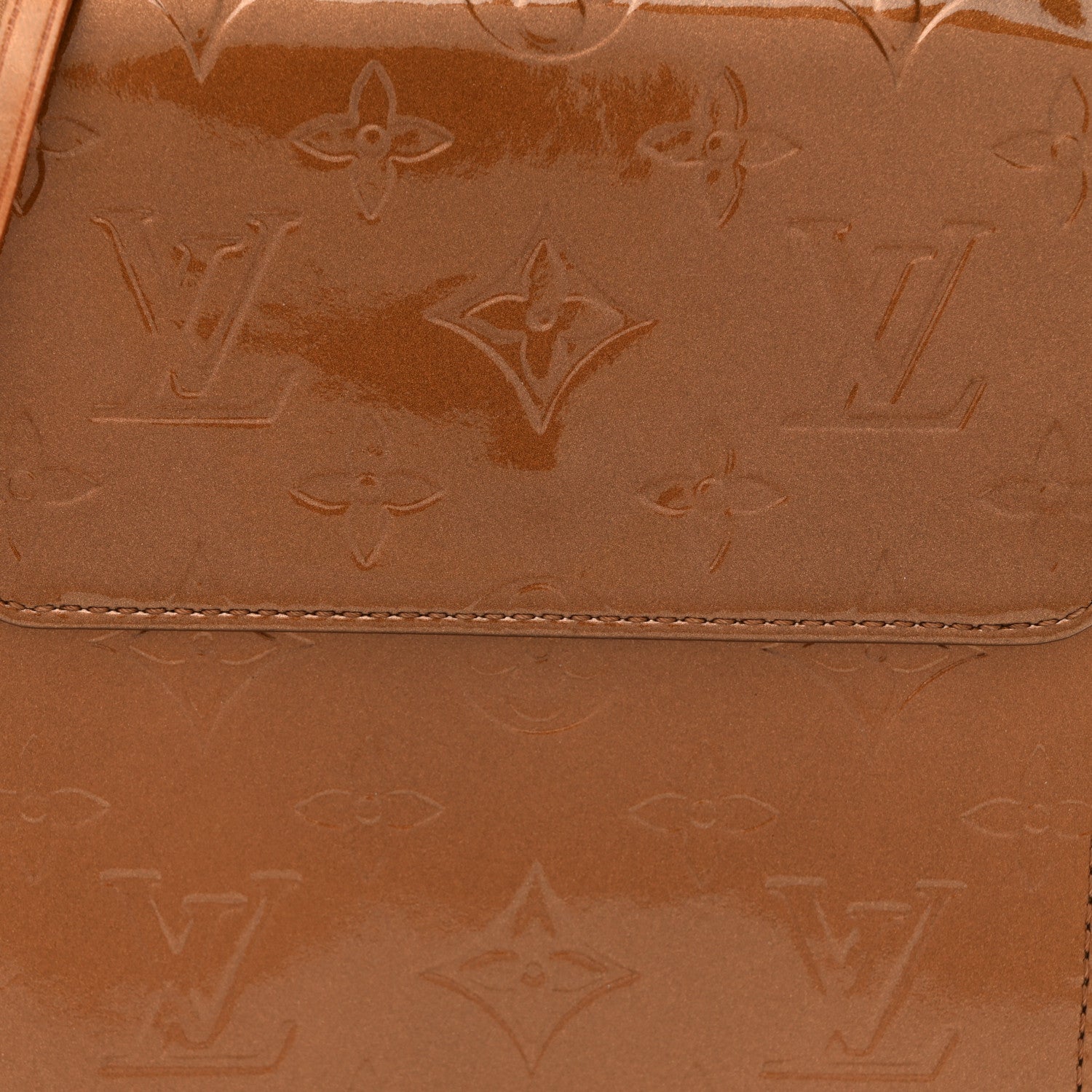 Louis Vuitton Vernis Mott Bronze 7 of 12