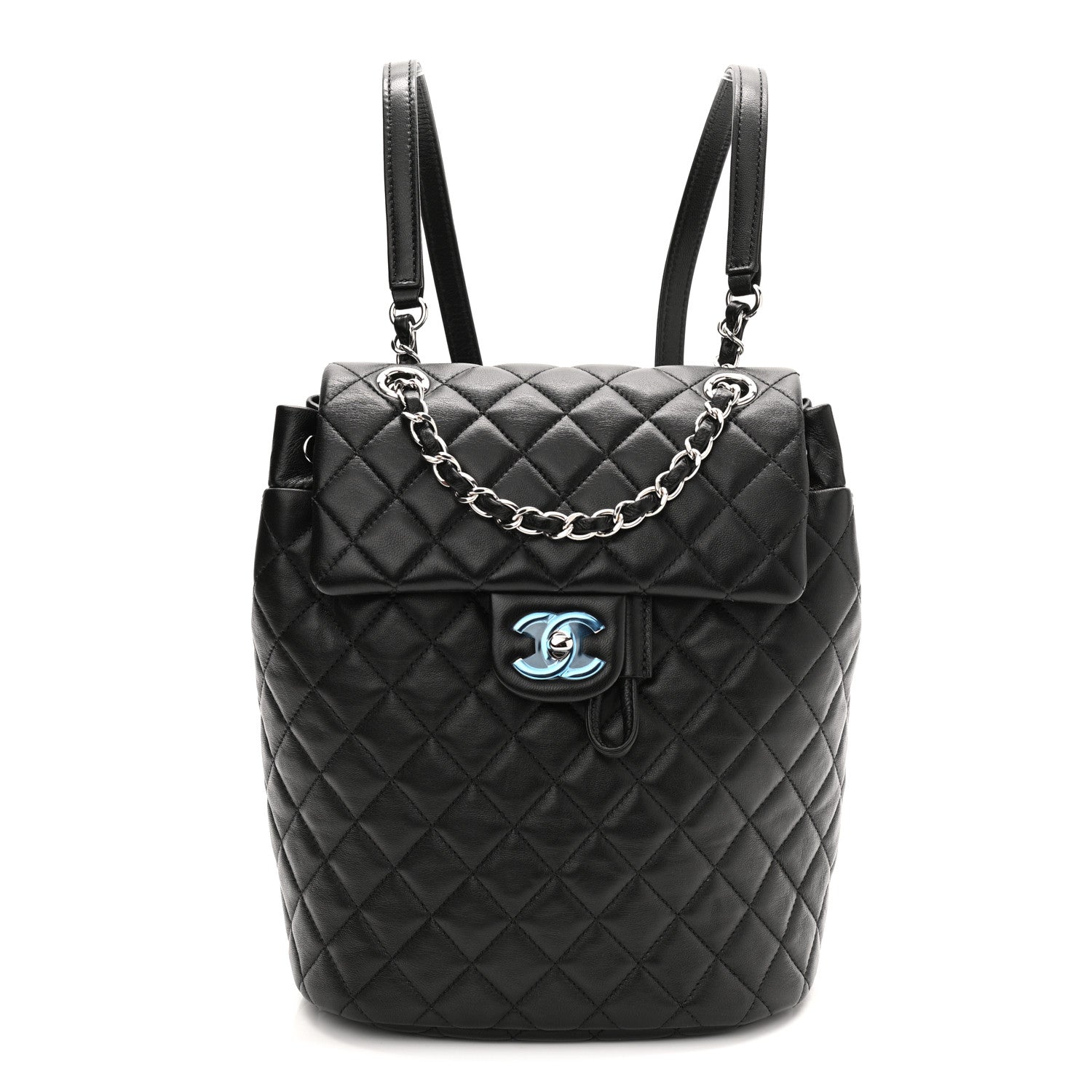Chanel Lambskin Quilted Small Urban Spirit Backpack Black 1 of 11