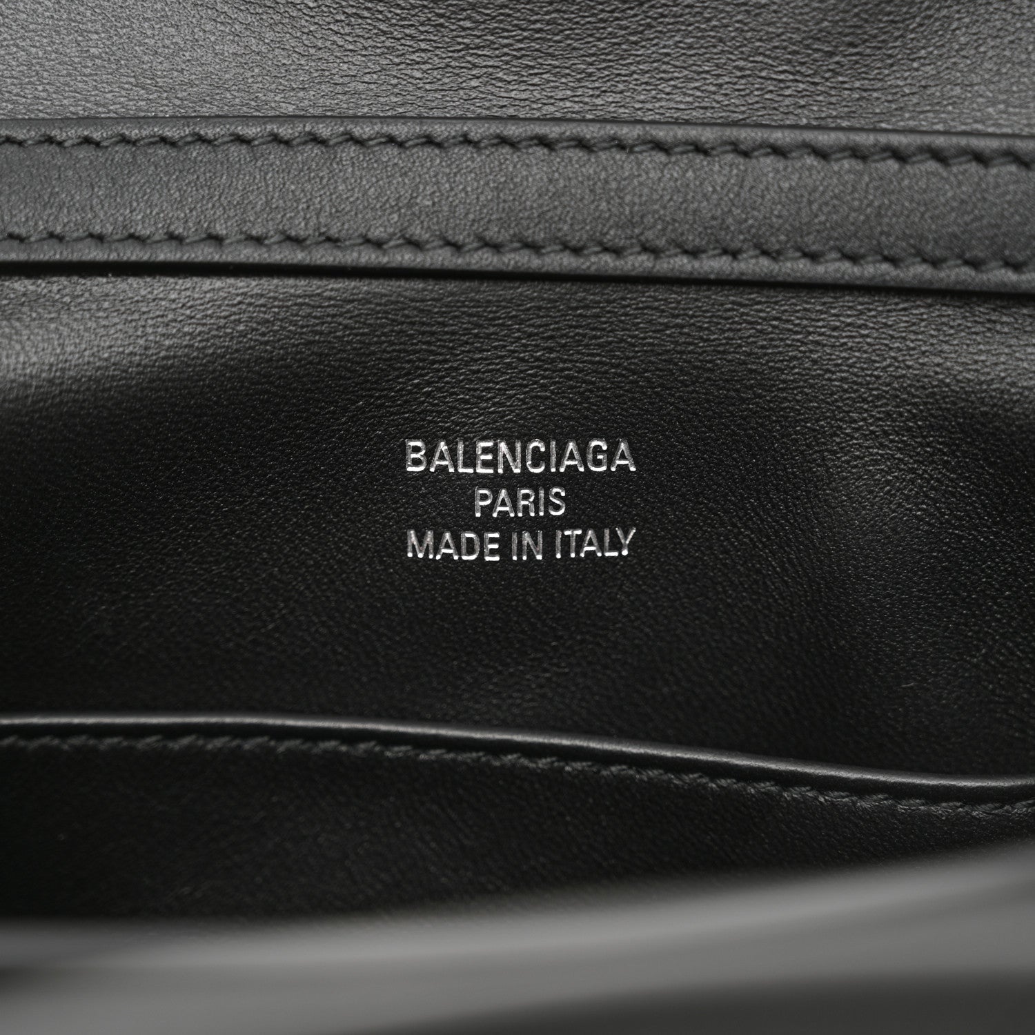 Balenciaga Natural Smooth Calfskin Mini Rodeo Top Handle Handbag Black 6 of 9