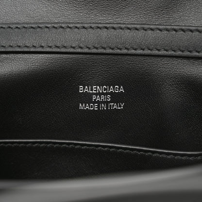 Balenciaga Natural Smooth Calfskin Mini Rodeo Top Handle Handbag Black 6 of 9