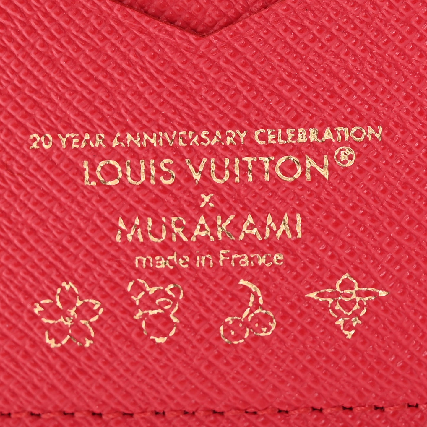 LV X TM Monogram Cerises Passport Cover