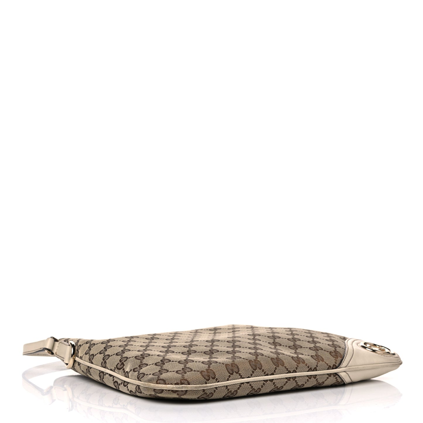 Monogram Medium New Britt Hobo Off White