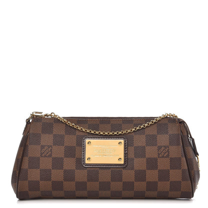 Louis Vuitton Damier Ebene Eva Clutch 1 of 9