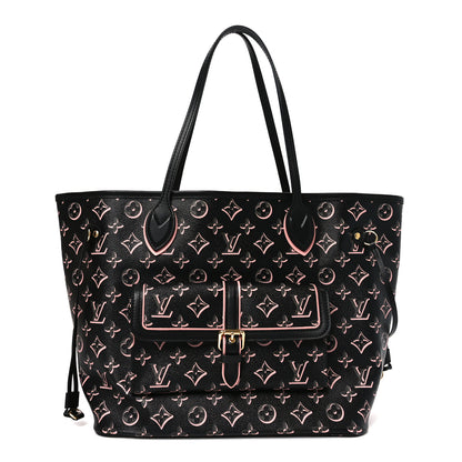 Louis Vuitton Monogram Fall For You Neverfull MM Black 1 of 9