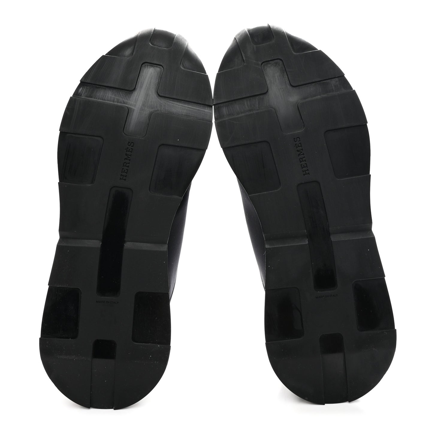 Technical Canvas Calfskin Suede Goatskin Mens Buster Sneakers 43 Black