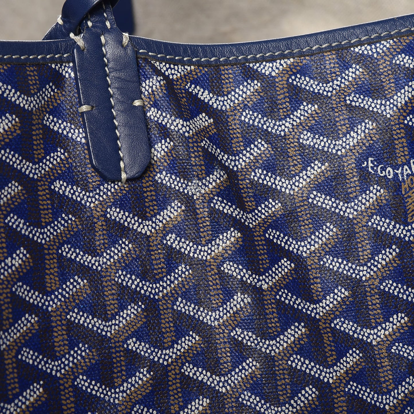 Goyardine Saint Louis GM Navy