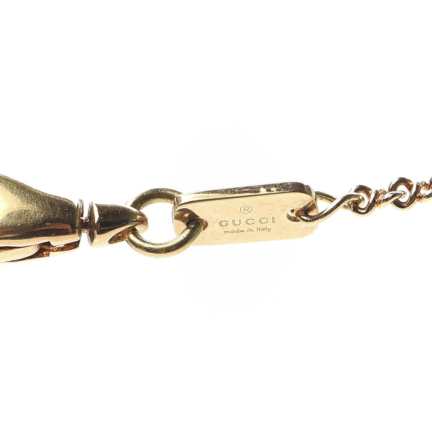 18K Yellow Gold Le Marche Des Merveilles Bee Pendant Necklace