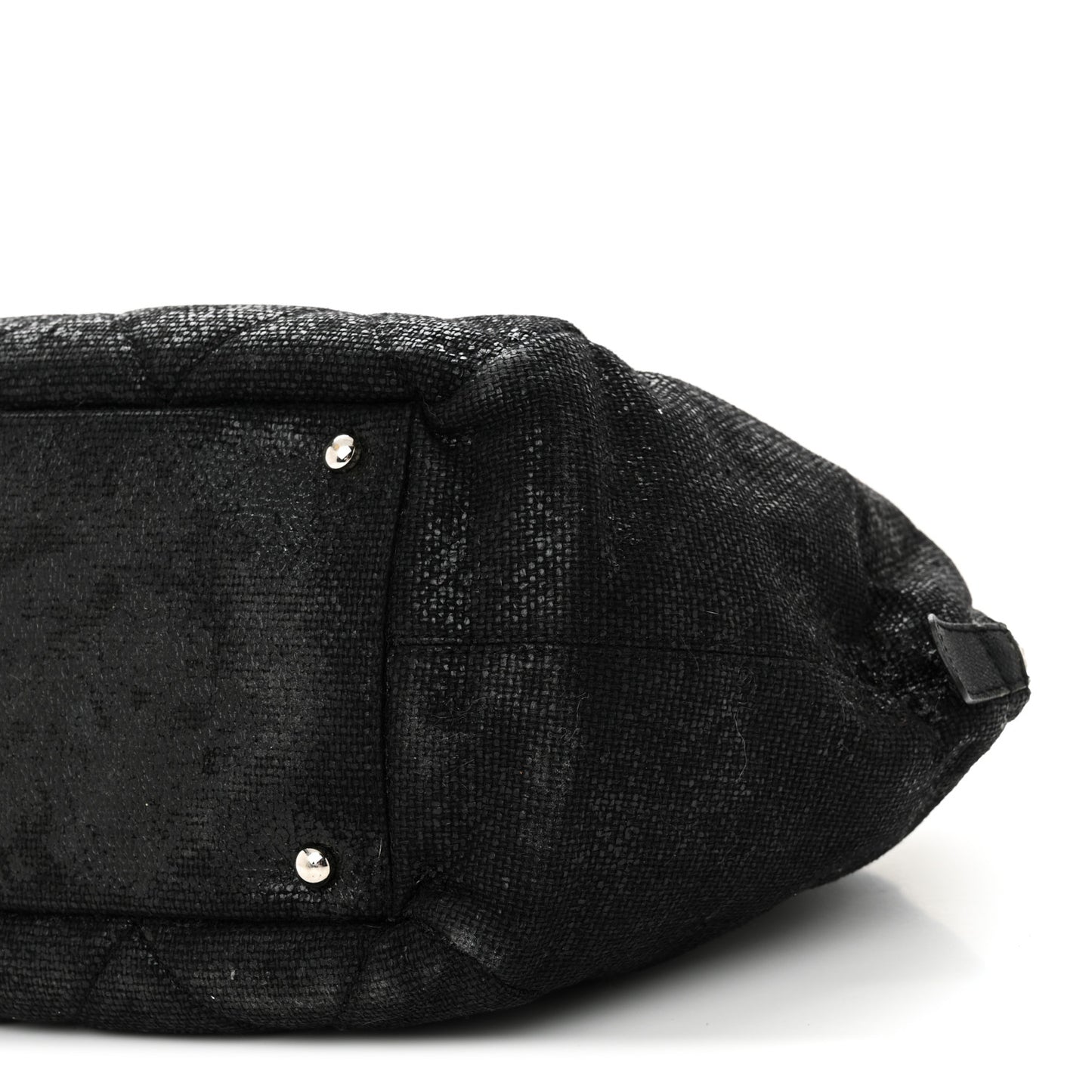 Coated Canvas Paris Biarritz Satchel Black