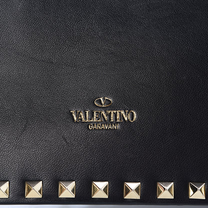 Valentino Garavani Nappa Rockstud Wristlet Clutch Black 15 of 15