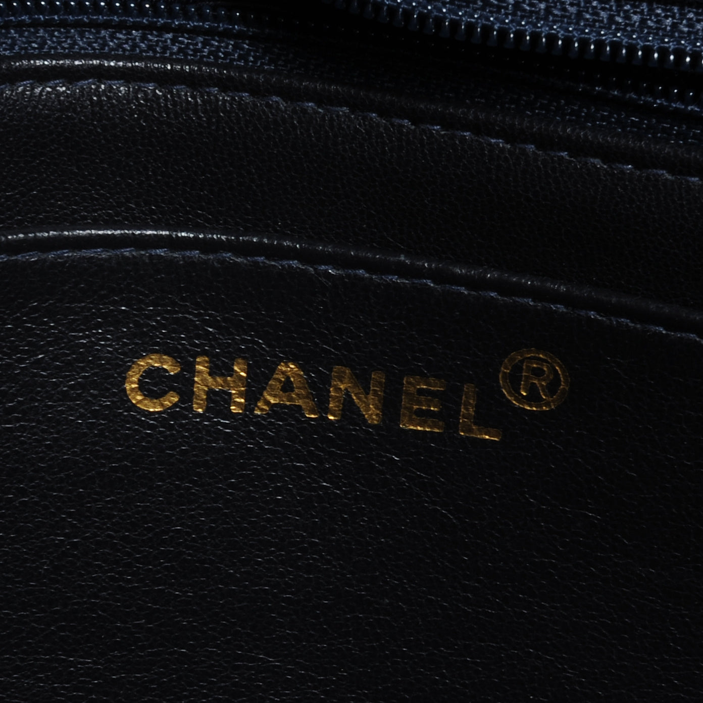 Chanel Suede Vertical Quilt Medium Flap Blue 7 of 8
