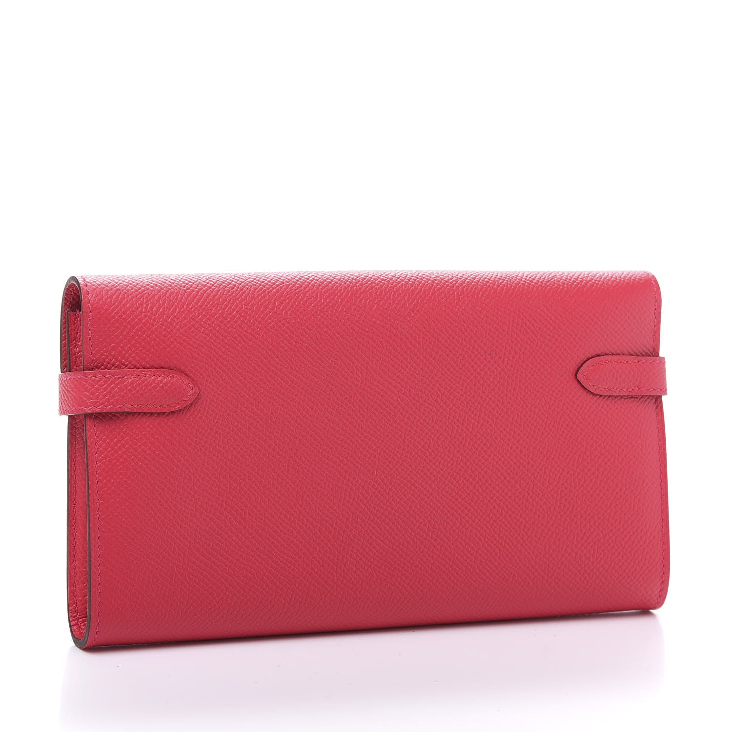 Hermes Epsom Kelly Longue Wallet Rose Extreme 3 of 10