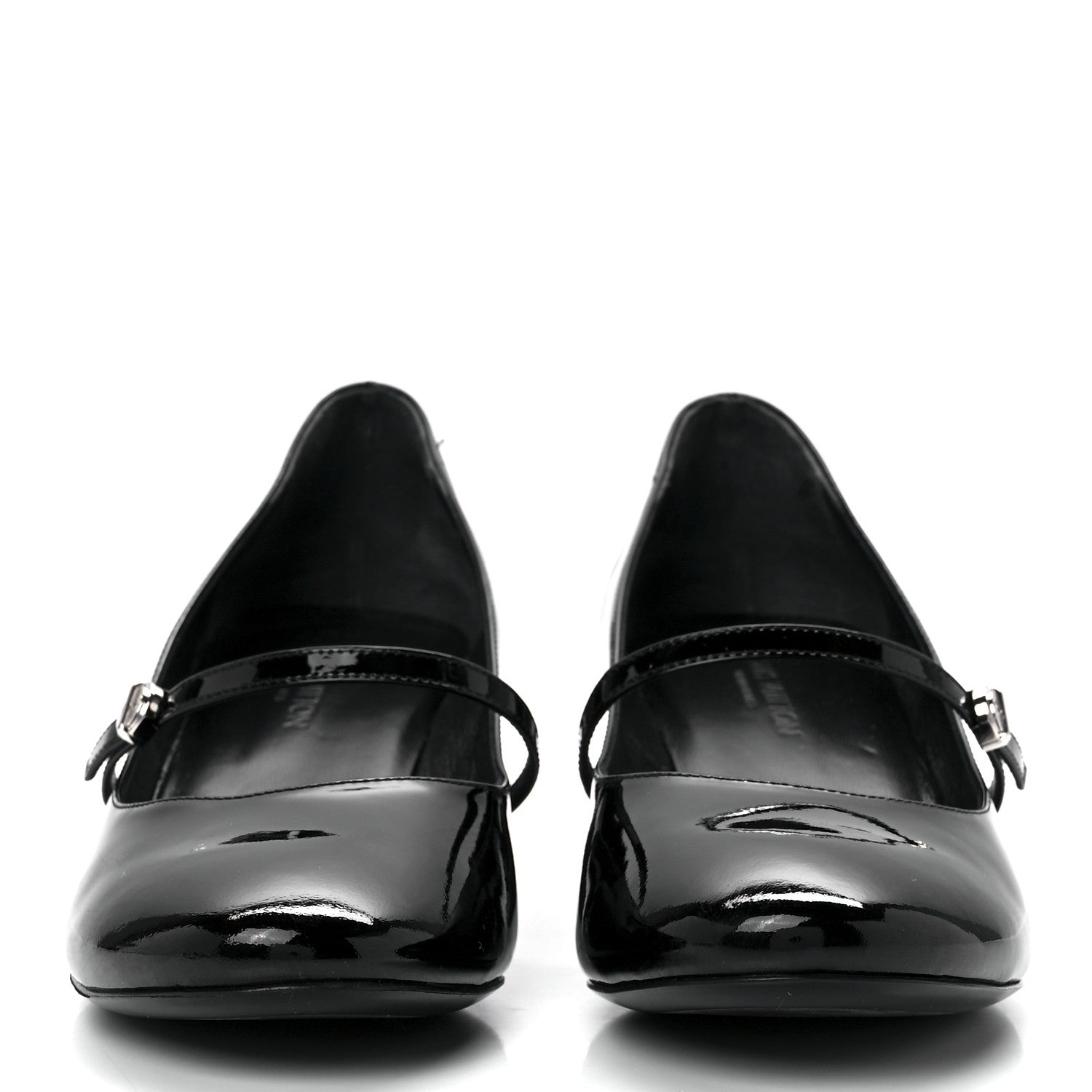 Louis Vuitton Patent Uniformes Silhouette 40mm Pumps 40 Black 2 of 8