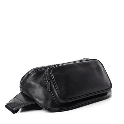 Saint Laurent Lambskin Subway Belt Bag Black 4 of 11