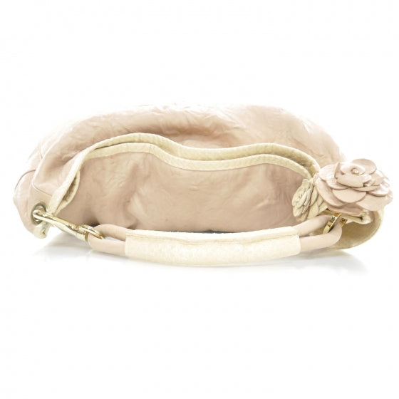 Jimmy Choo Leather Snake Trim Sky Hobo Pink 5 of 9