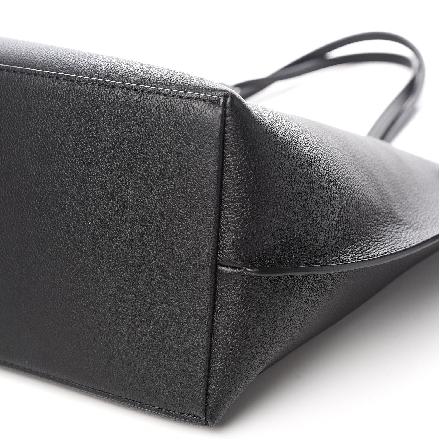 Louis Vuitton Calfskin Lockme Go Tote Black 7 of 8