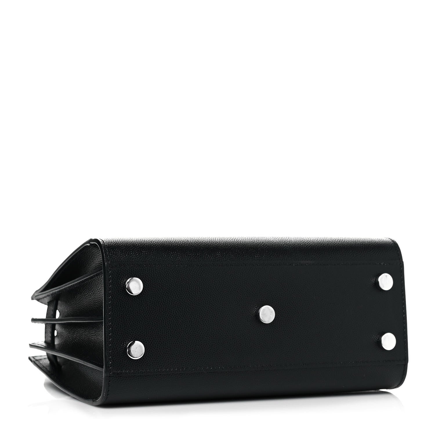 Saint Laurent Grained Calfskin Nano Sac De Jour Black 4 of 10