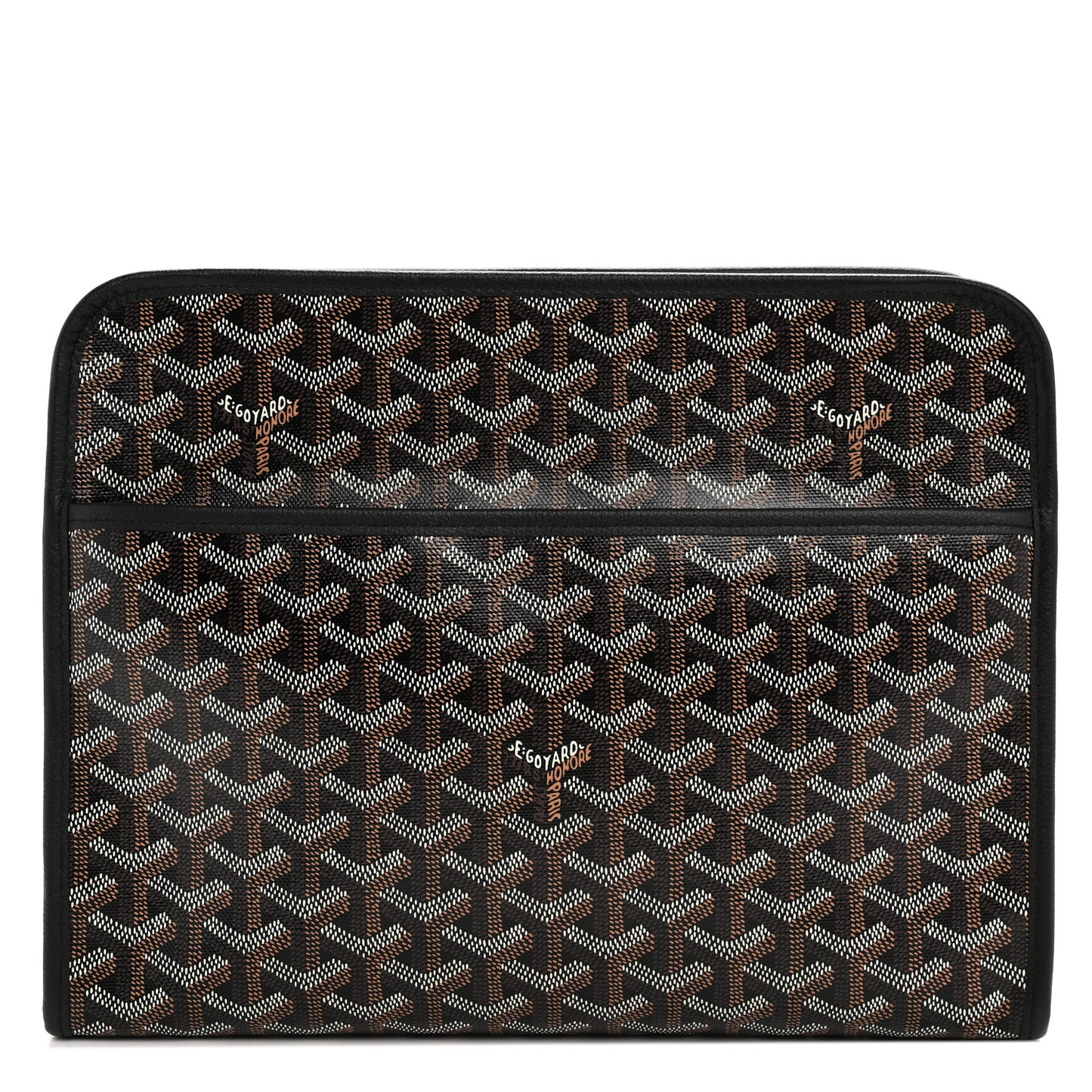 Goyardine Jouvence GM Toiletry Pouch Black