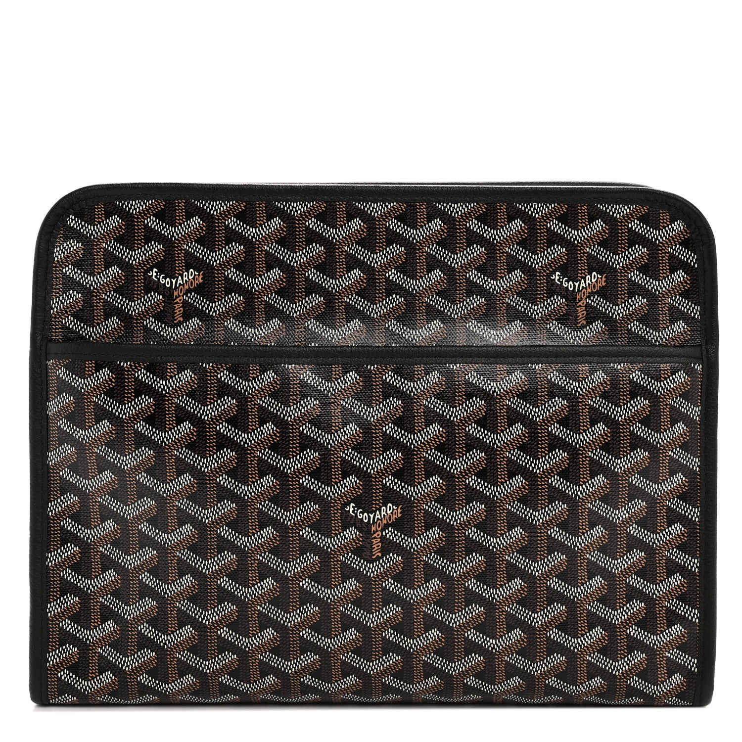 Goyard Goyardine Jouvence GM Toiletry Pouch Black 1 of 6