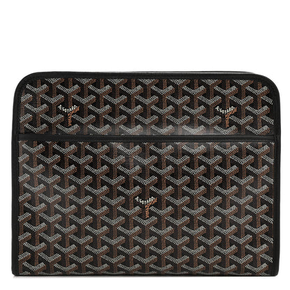 Goyard Goyardine Jouvence GM Toiletry Pouch Black 1 of 6