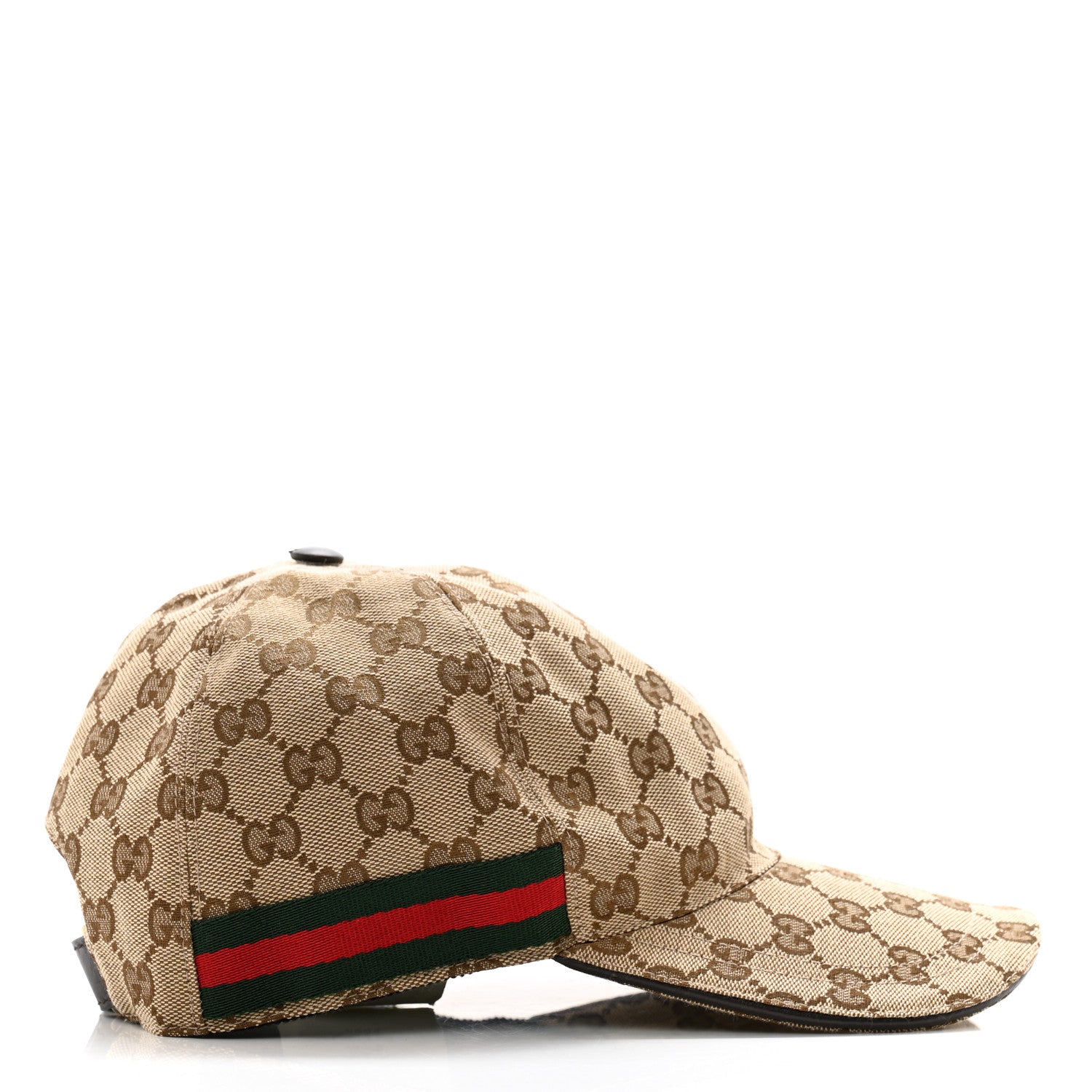 Gucci Monogram Web Baseball Hat L Beige Cocoa 5 of 15