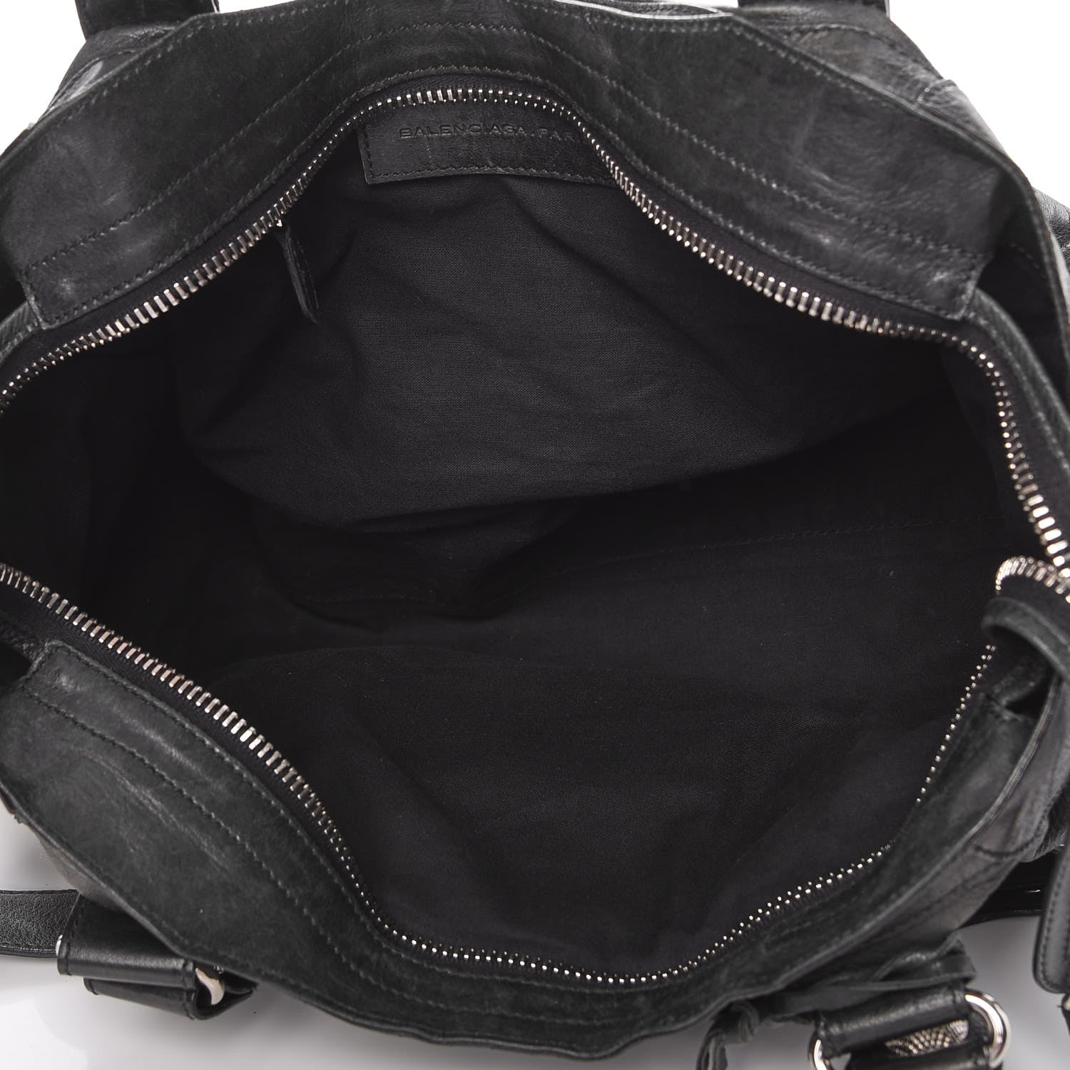 Balenciaga Agneau Giant 21 Silver Hardware Part Time Black 6 of 12