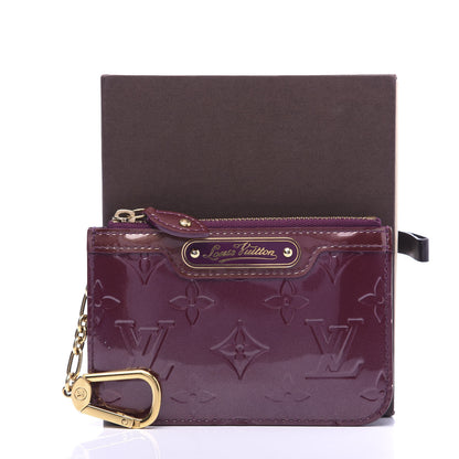 Louis Vuitton Vernis Key Pouch Violet 7 of 7